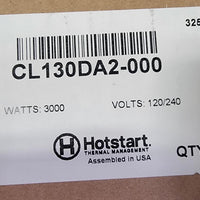 Hotstart Tank Heater CL130DA2-000 3000 W 120/240V