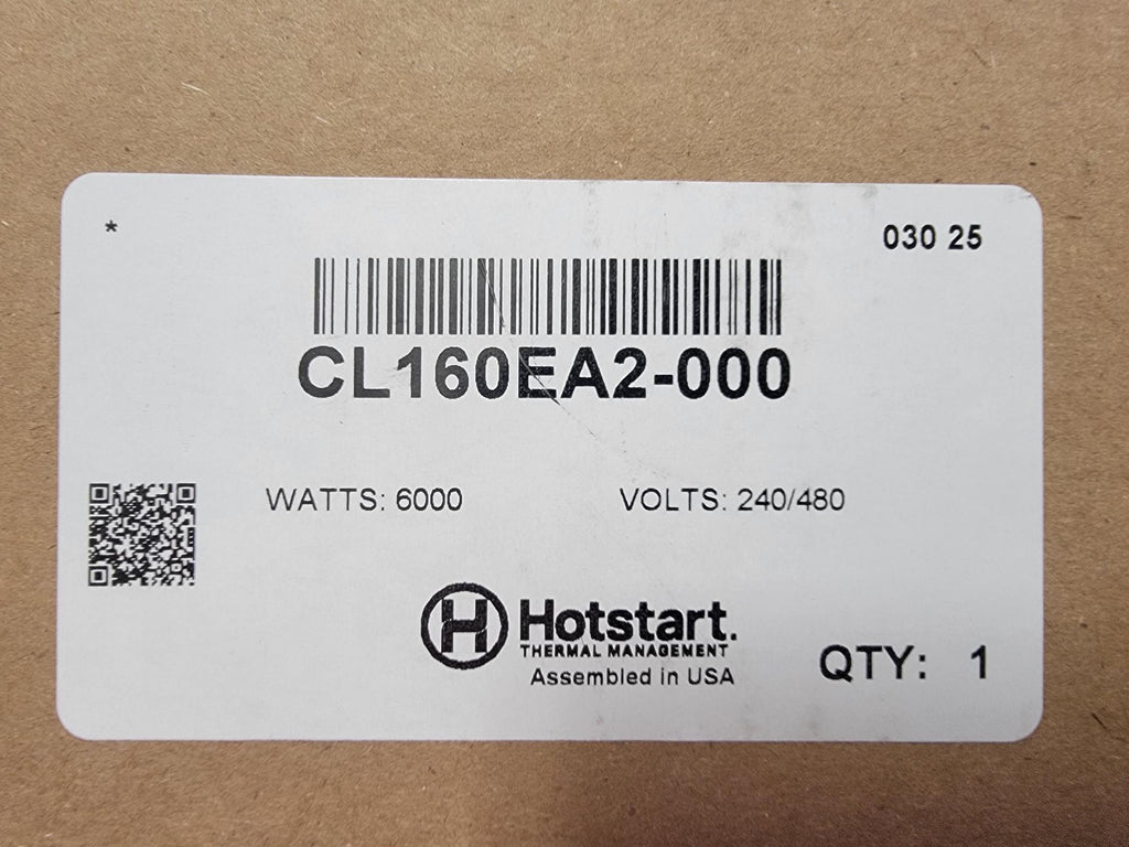 Hotstart Tank Heater CL160EA2-000 6000 W 240/480V