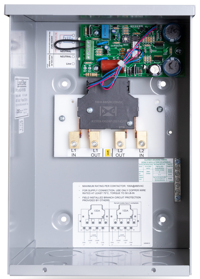 BX Series - Load Management/Load Dropping - Magnetic Latching Relays