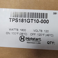 Hotstart Tank Heater 1000/1500/1800 W 120 V