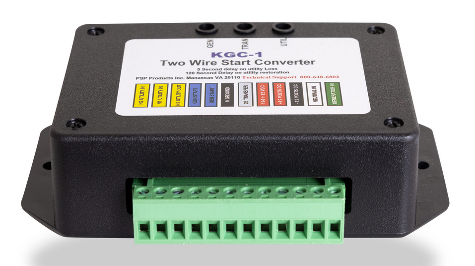 KGC-1 Kit / Converts 240 VAC Sensing Transfer Switch to 2-Wire Start Plus Digital Timer Switch