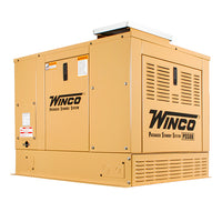 8kW PSS8B2WS/H LP/NG Solar Gaseous Standby for Off the Grid Applications by Winco comes with 12V Solar Battery Charger