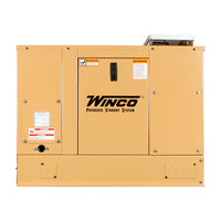 8kW PSS8B2WS/H LP/NG Solar Gaseous Standby for Off the Grid Applications by Winco comes with 12V Solar Battery Charger