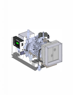 DE40 Winco Diesel Generator Open Skid (54 Gal. tank option available)