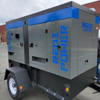 47.5kW Standby / 42.7kW Prime Towable w/95 Gal. Tank - RP50 Diesel by Winco (Open Skid/Housed pricing available)