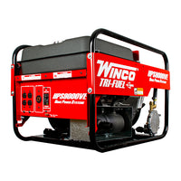 8kW Winco HPS9000VE-03/A Portable Generator 16 HP