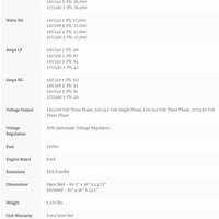 28kW LP / 27kW NG - PSS30 Gaseous Standby by Winco (Open Skid/Housed)